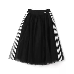 adidas Originals Tulle Skirt Black/White (KS6563)